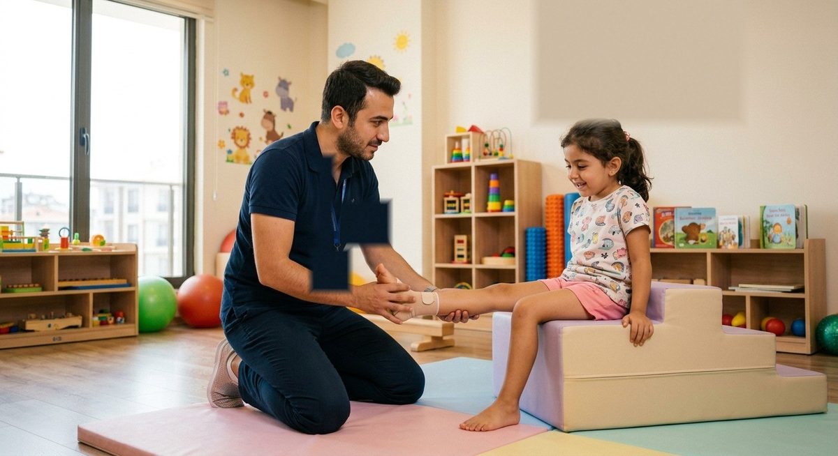 Ortopedik rehabilitasyon değerlendirme seansından görüntü
